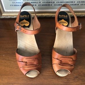 Swedish Hasbeen Peeptoe Sandals